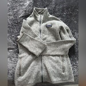 Patagonia Women’s Zip-Up Better Sweater in Heather Gray